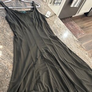Ralph Lauren Olive Maxi Dress